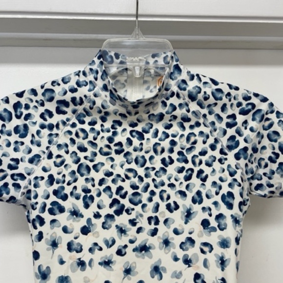 TORY BURCH Surf Rash Guard Top EUC - Picture 6 of 13